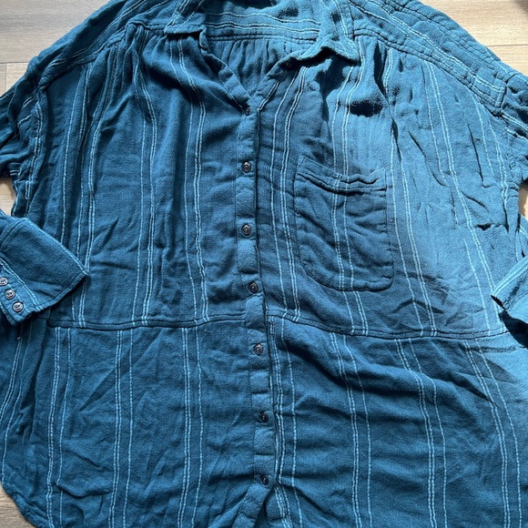 Anthropologie Free People Striped Top- Medium - Picture 2 of 11